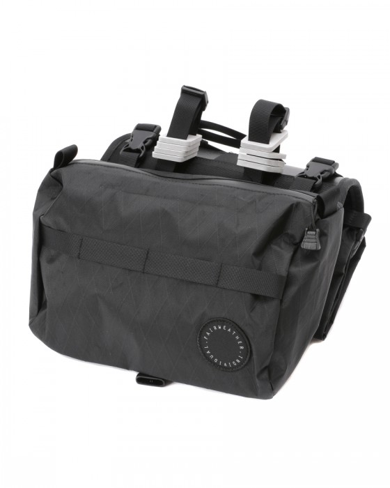 FAIRWEATHER handlebar bag 黒 ハンドルバーバッグ FAIRWEATHER road bar bag x-pac/black [フェアウェザー]
