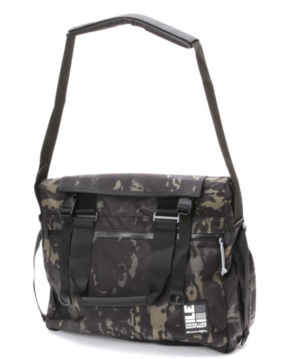 ＜東京ライフ＞ INSIDE LINE EQUIPMENT/ILE（インサイドラインエキップメント） ロールトップダッフルバッグ【Roll Top Duffle/Multicam】