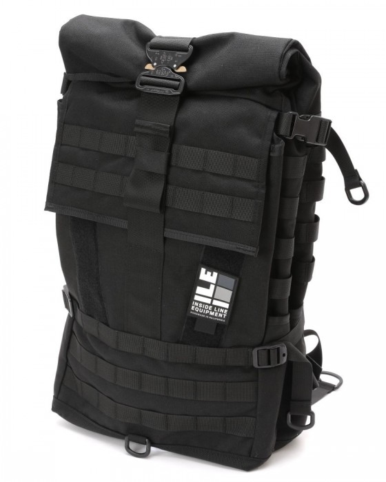 ＜東京ライフ＞ INSIDE LINE EQUIPMENT/ILE（インサイドラインエキップメント） ロールトップバックパック【Default/Cordura COBRA MOLLE】