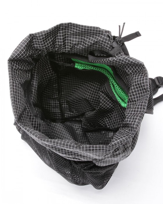 FAIRWEATHERパッカブルバックパック【packable pack 14L/spectra black】17l