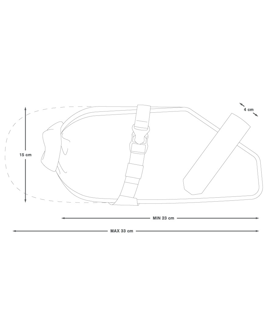 サドルバッグ【RACING SADDLE PACK 5L】｜APIDURA（アピデュラ