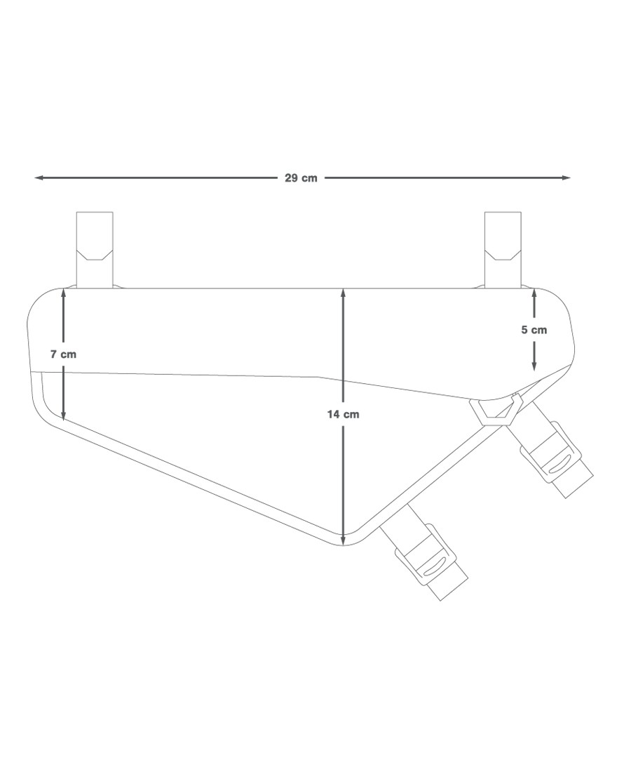 フレームバッグ【RACING FRAME PACK 2.4L】｜APIDURA（アピデュラ
