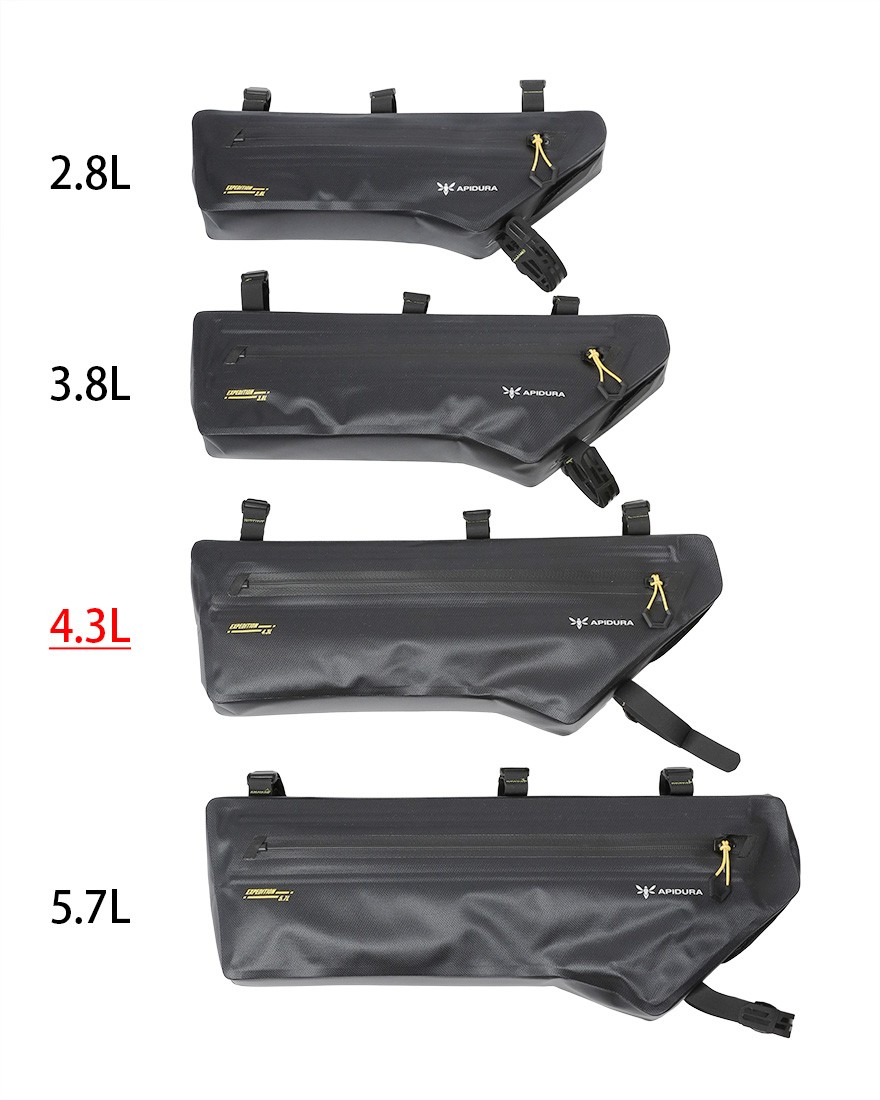 APIDURAフレームバッグ【NEW EXPEDITION FRAME PACK/4.3L】01l