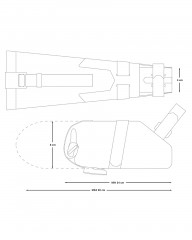APIDURAサドルバッグ【EXPEDITION TOOL PACK 1L】mb_21l