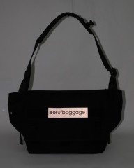 beruf baggageメッセンジャーバッグ L【HOBO 26 MESSENGER BAG LARGE/beruf baggage LOGO(ロゴ)】mb_08l