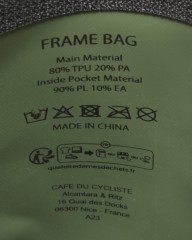 Cafe du Cyclisteフレームバッグ【Frame Bag 4L】mb_17l