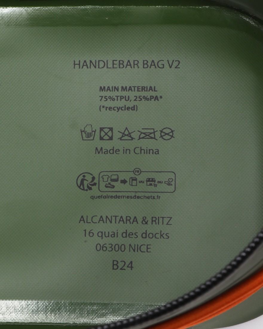ハンドルバーバッグ【Handle bar Bag】|Cafe du Cycliste ハンドルバーバッグ【Handle bar Bag】|Cafe du Cycliste