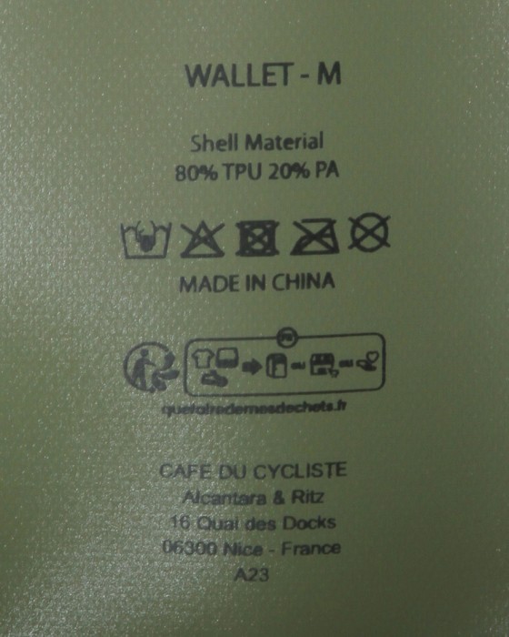 Cafe du Cyclisteウォータープルーフポーチ【RIDE PACK M】12l