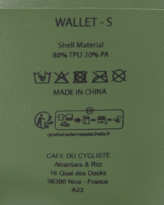 Cafe du Cyclisteウォータープルーフポーチ【RIDE PACK S】10l
