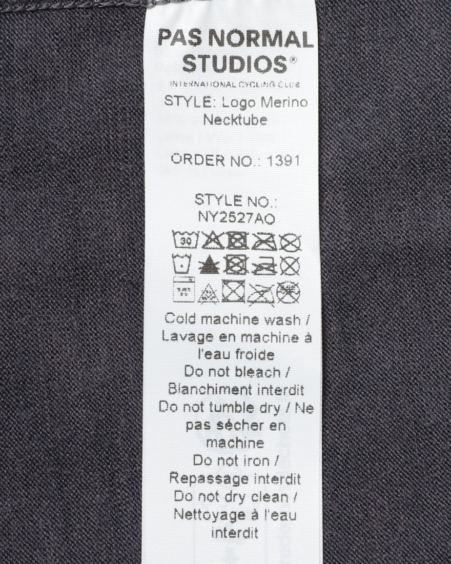 PAS NORMAL STUDIOSネックウォーマー【Logo Merino Necktube】08l