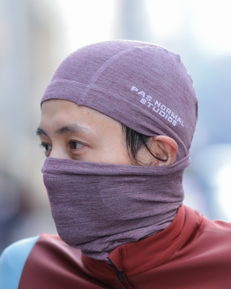 PAS NORMAL STUDIOSネックウォーマー【Logo Merino Knit Necktube】15l