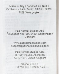 PAS NORMAL STUDIOSネックウォーマー【Logo Merino Knit Necktube】mb_13l