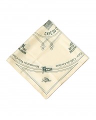 Cafe du Cyclisteシルク ネックスカーフ【CARRE DE SOIE MVC】mb_c0