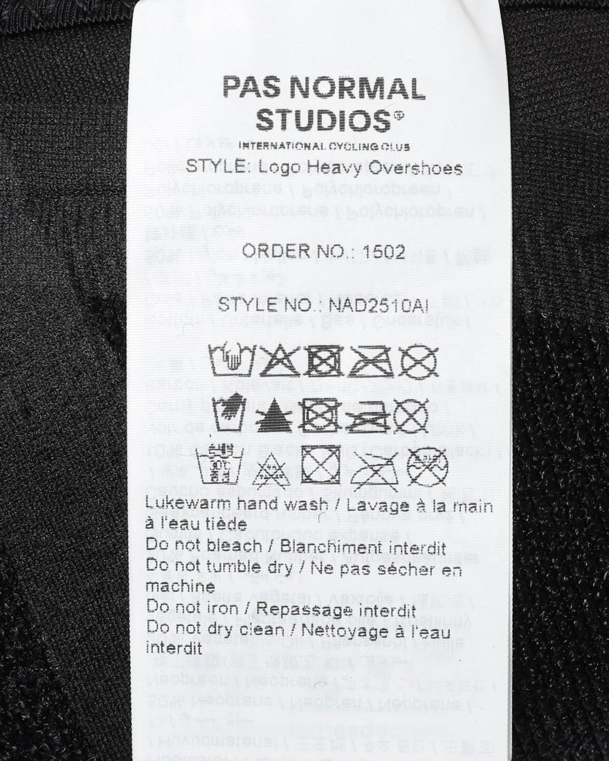PAS NORMAL STUDIOSシューズカバー【Logo Heavy Overshoes】18l