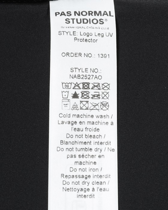 PAS NORMAL STUDIOSレッグ プロテクター【Logo Leg UV Protector】13l