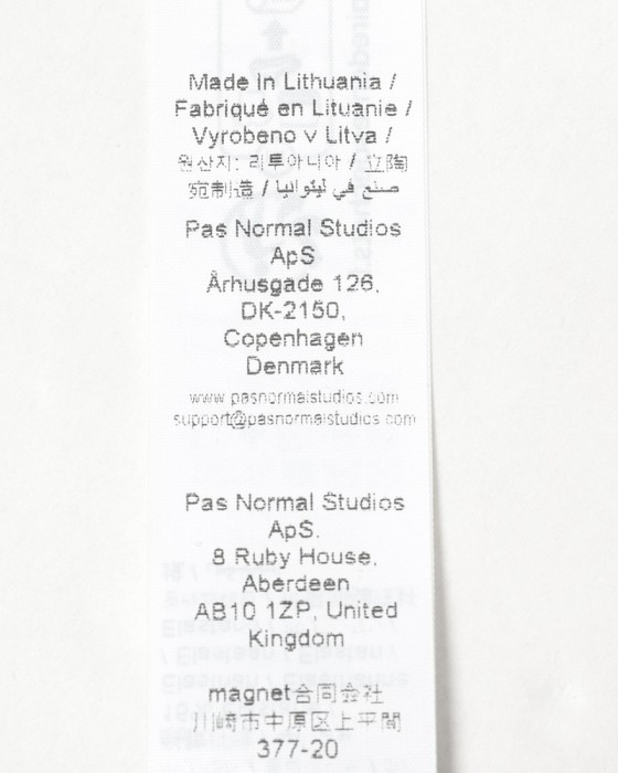 PAS NORMAL STUDIOSレッグ プロテクター【Logo Leg UV Protector】15l