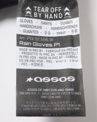 ASSOSレイングローブ【Rain Gloves P1】mb_15l