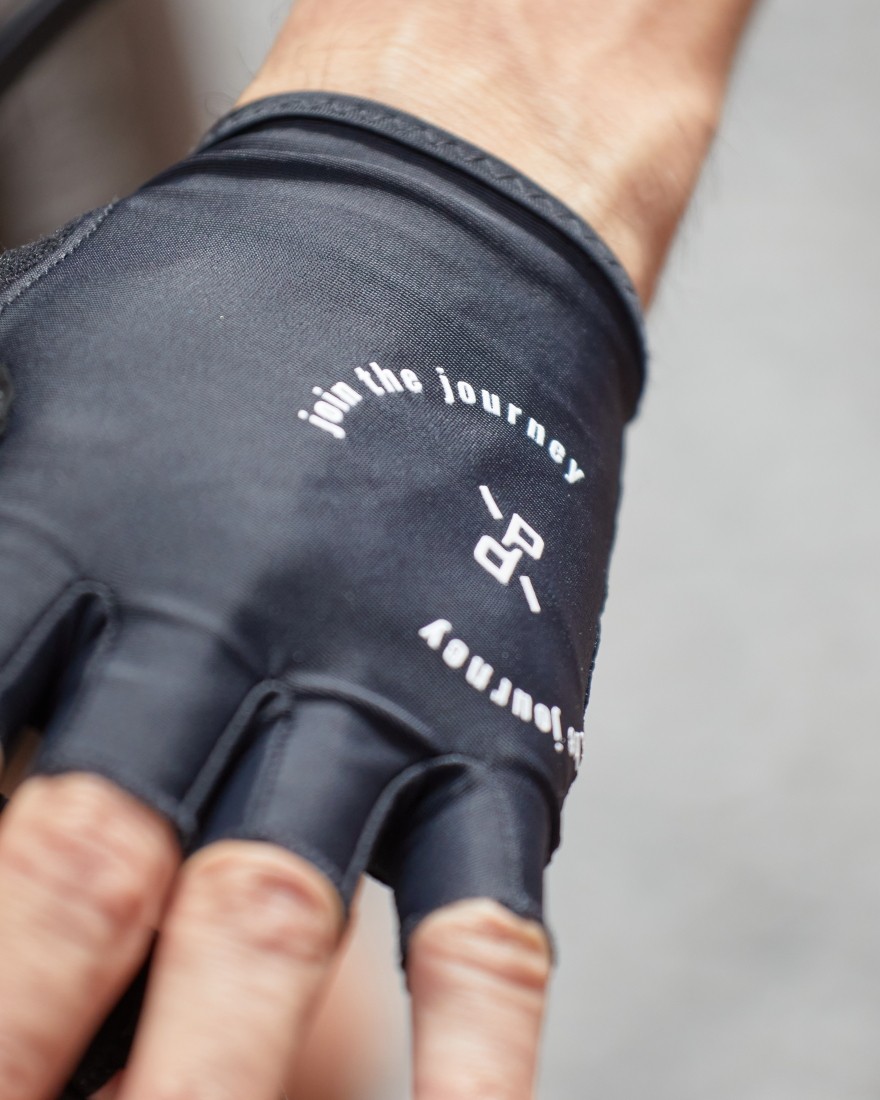 Peloton de Parisショートフィンガーグローブ【Fingerless Cycling Gloves】22l