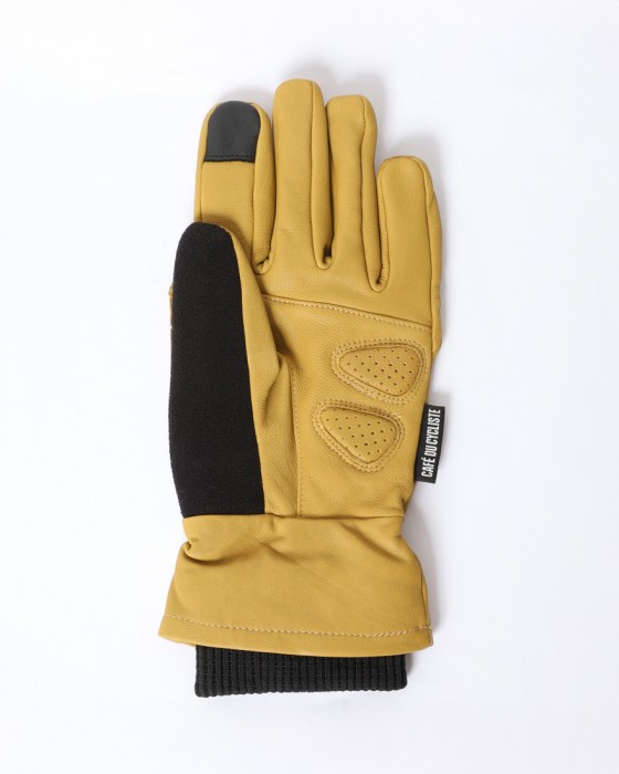 Cafe du Cyclisteグラベル レザーグローブ【GRAVEL LEATHER】04l
