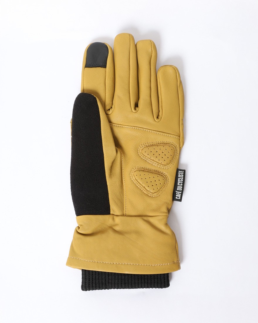 Cafe du Cyclisteグラベル レザーグローブ【GRAVEL LEATHER】04l