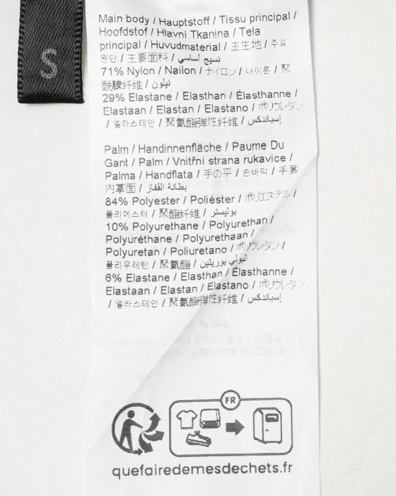 PAS NORMAL STUDIOSショートフィンガー グローブ【Logo Race Mitts】16l