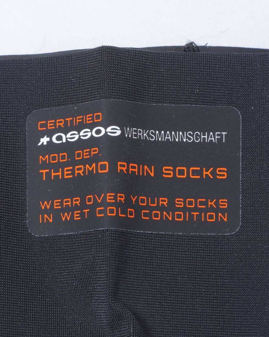 ASSOSサーモレインソックス【RSR Thermo Rain Socks】09l