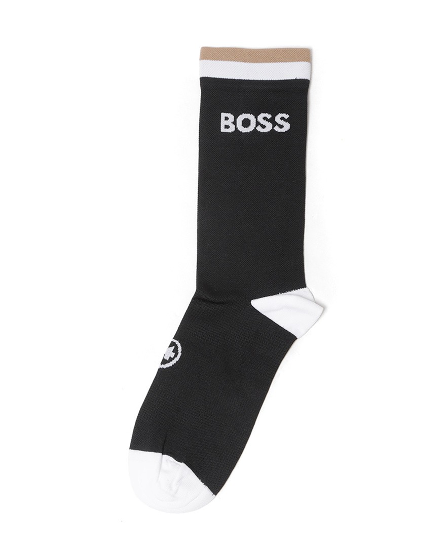 ASSOS＜限定＞サイクルソックス【Socks Stripe BOSS X ASSOS 】01l