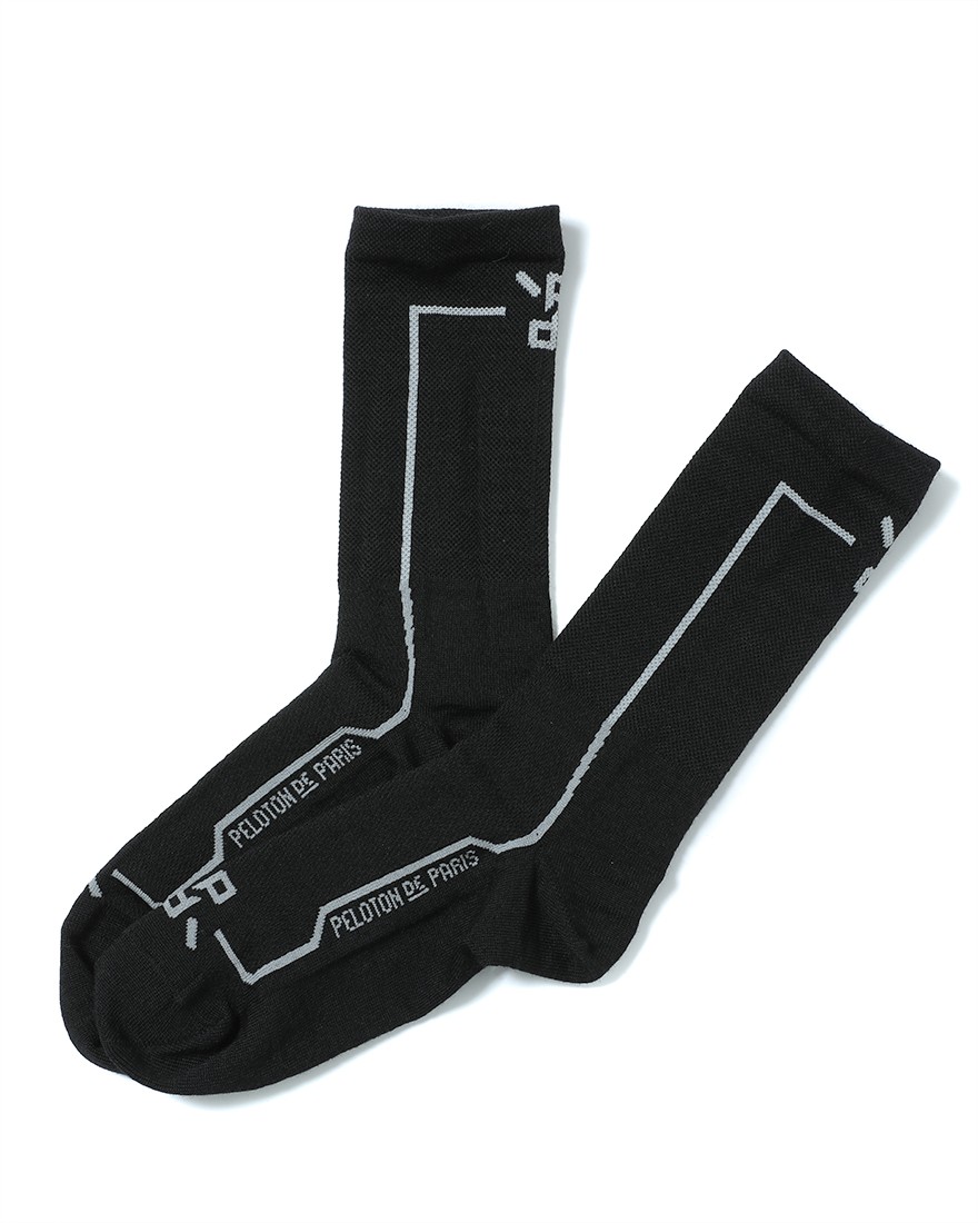 Peloton de Parisメリノソックス【LIGHTWEIGHT MERINO CYCLING SOCKS】c0