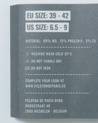 Peloton de Parisメリノソックス【LIGHTWEIGHT MERINO CYCLING SOCKS】mb_12l
