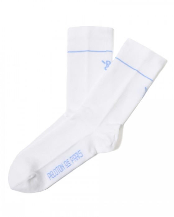 Peloton de Parisサイクルソックス【SINGLE STRIPE CYCLING SOCKS】c0
