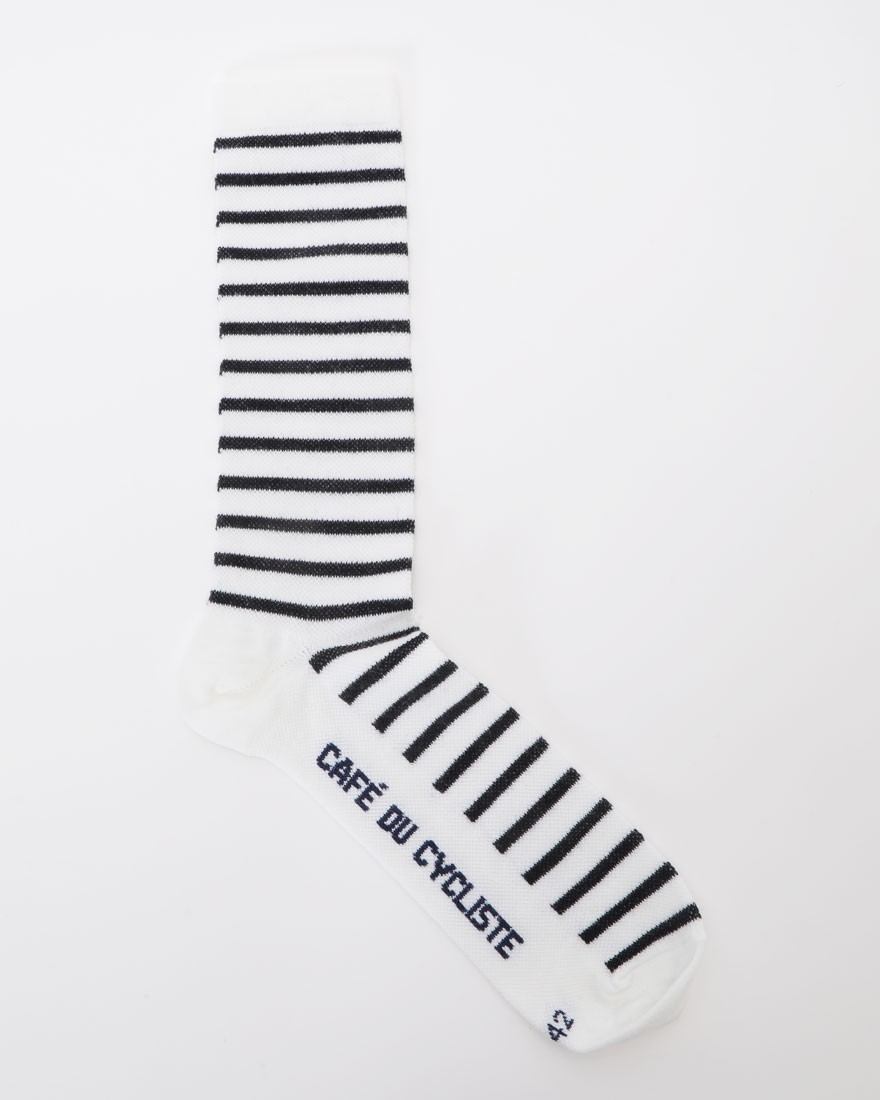 Cafe du Cyclisteボーダーメリノソックス【BRETON SOCKS】02l