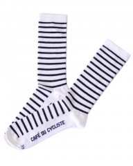 Cafe du Cyclisteボーダーメリノソックス【BRETON SOCKS】mb_c0