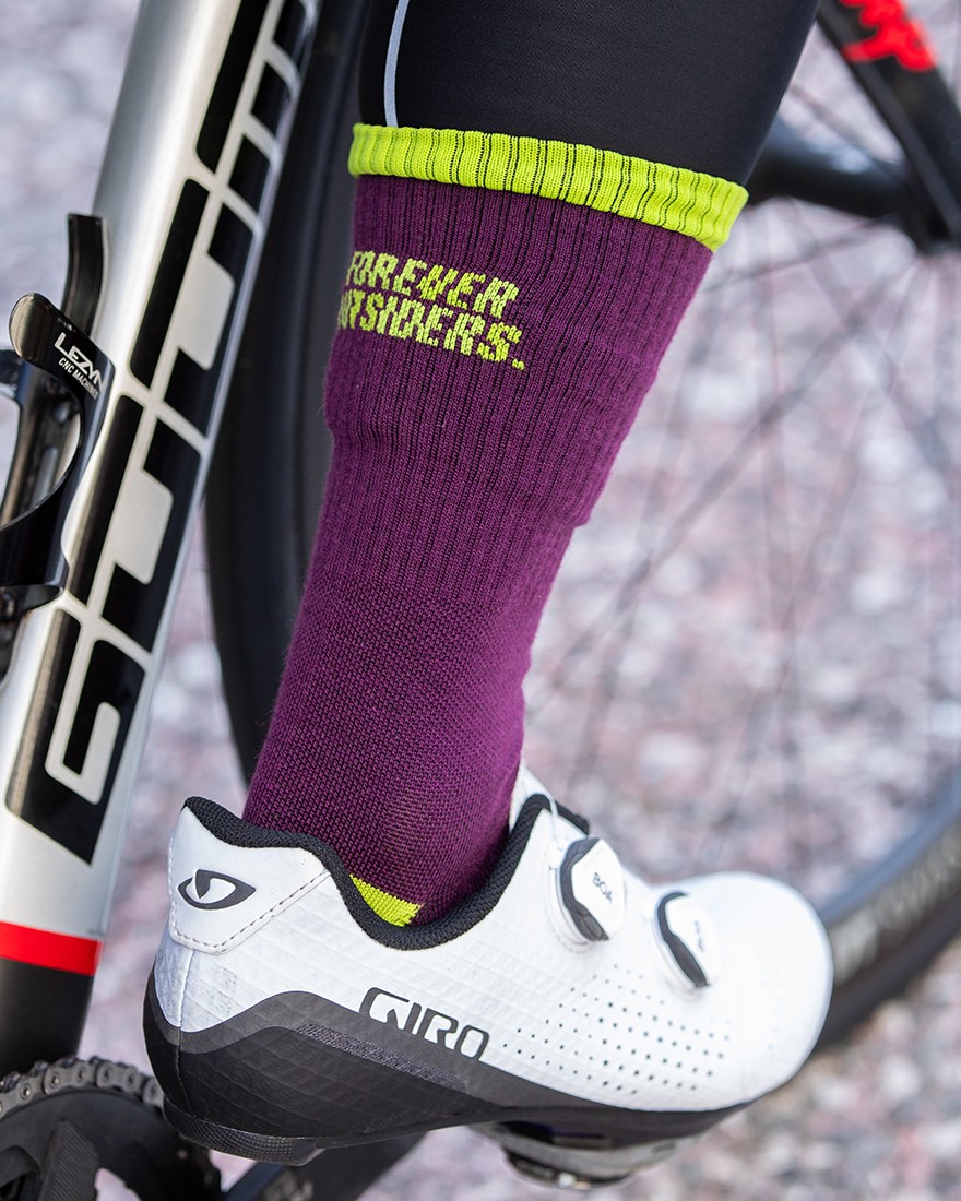Cafe du Cyclisteサイクルソックス【MOTTO】22l