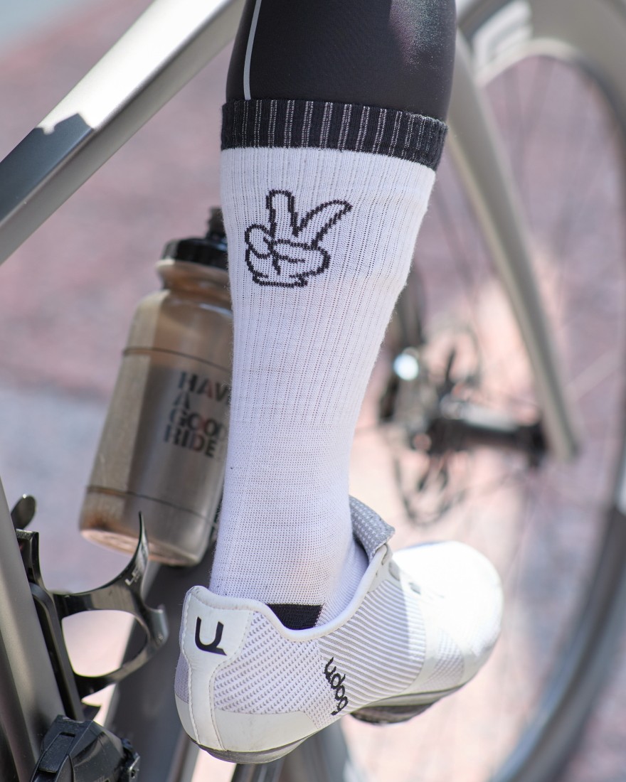 Cafe du Cyclisteサイクルソックス【MOTTO】24l