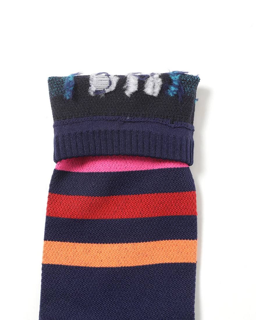 Push Hardサイクルソックス【BLADE STRIPES Blue】07l