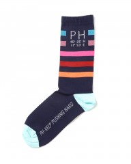 Push Hardサイクルソックス【BLADE STRIPES Blue】mb_01l