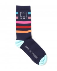 Push Hardサイクルソックス【BLADE STRIPES Blue】mb_02l