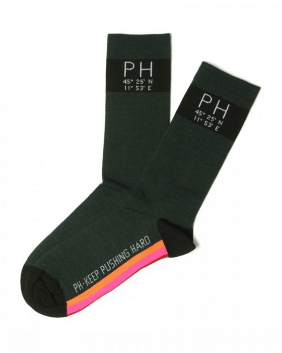 Push Hardサイクルソックス【ROCK SOCKS】c1