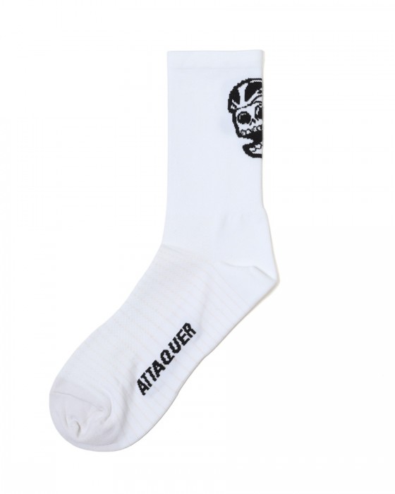 ATTAQUERサイクルソックス【Skull Logo Socks】04l