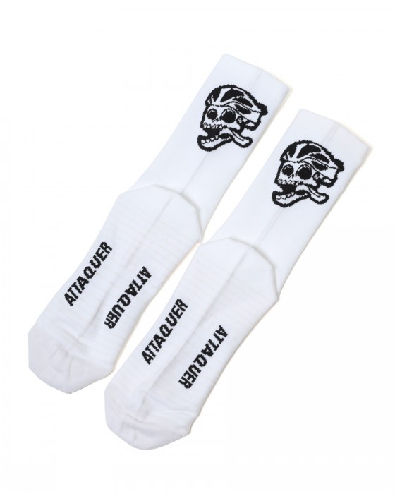 ATTAQUERサイクルソックス【Skull Logo Socks】07l