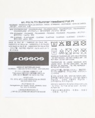 ASSOSサマー サイクル ヘッドバンド【Summer Headband Foil P1】mb_14l