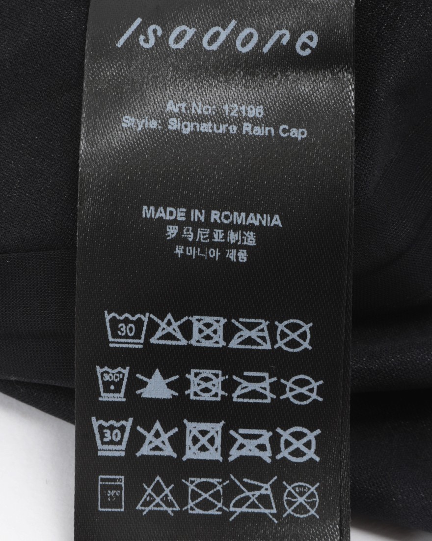 Isadore防水サイクルキャップ【Signature Rain Cap】10l