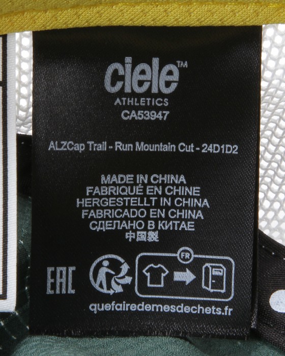 キャップ【ALZCap Trail - Mountain Cut】|Ciele(シエル キャップ【ALZCap Trail - Mountain Cut】|Ciele(シエル