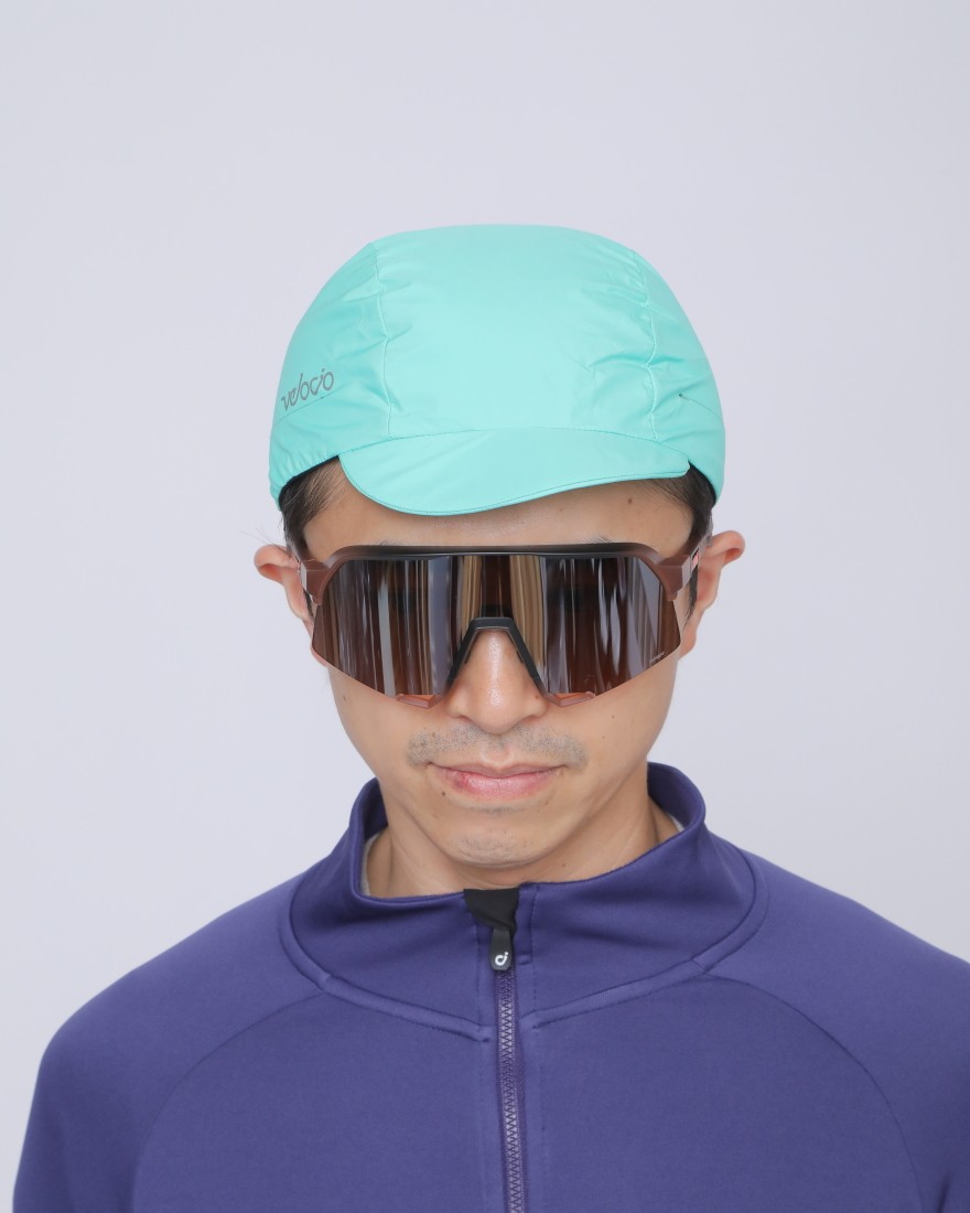 Velocioウルトラライトレインキャップ【Ultralight Rain Cycling Cap】16l