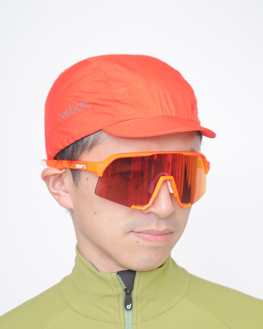 Velocioウルトラライトレインキャップ【Ultralight Rain Cycling Cap】20l