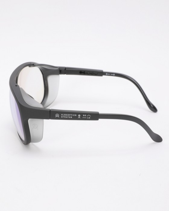 ALBA OPTICSソロ 調光グリーンミラーレンズ サングラス 【SOLO VZUM F-LENS BTL】02l