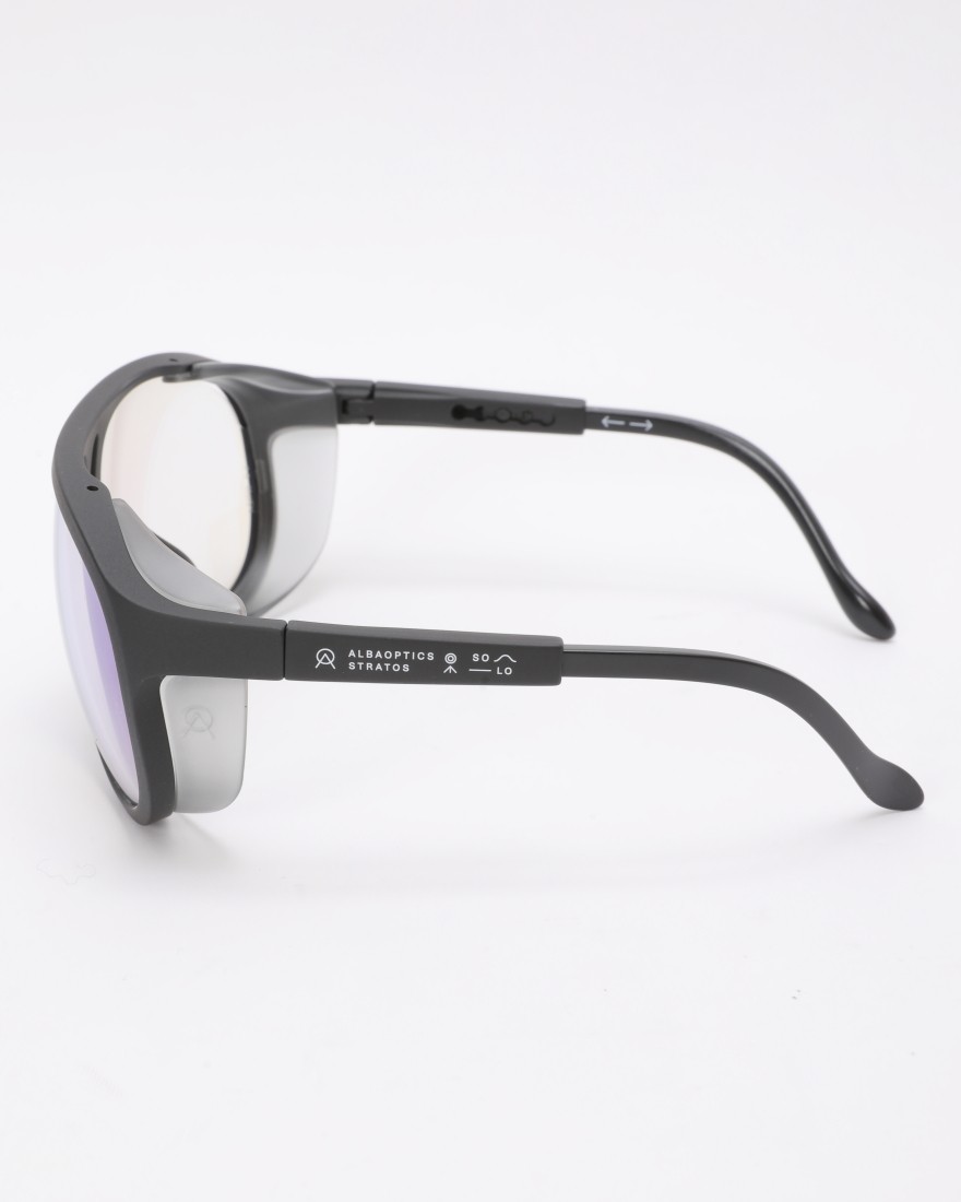 ALBA OPTICSソロ 調光グリーンミラーレンズ サングラス 【SOLO VZUM F-LENS BTL】02l