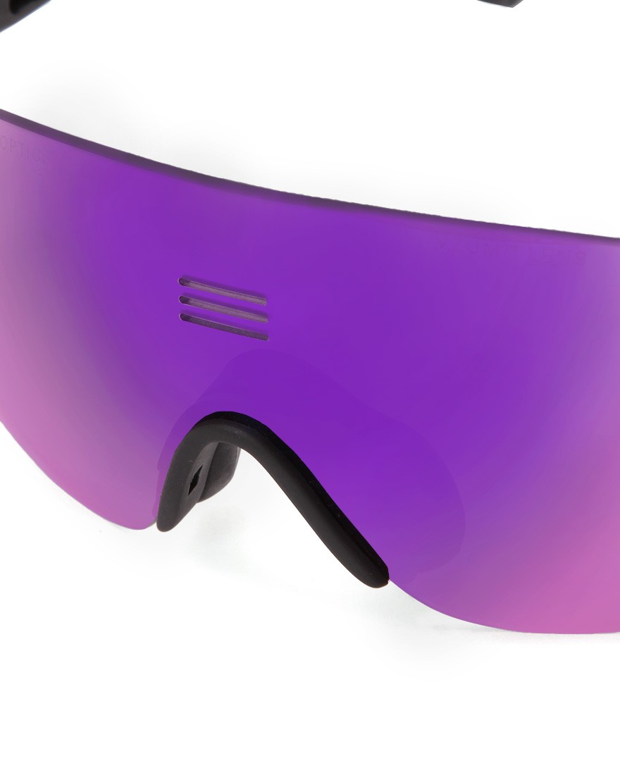 ALBA OPTICSジャンボ パープルミラーレンズ サングラス【JUMBO VZUM ML PLASMA】05l