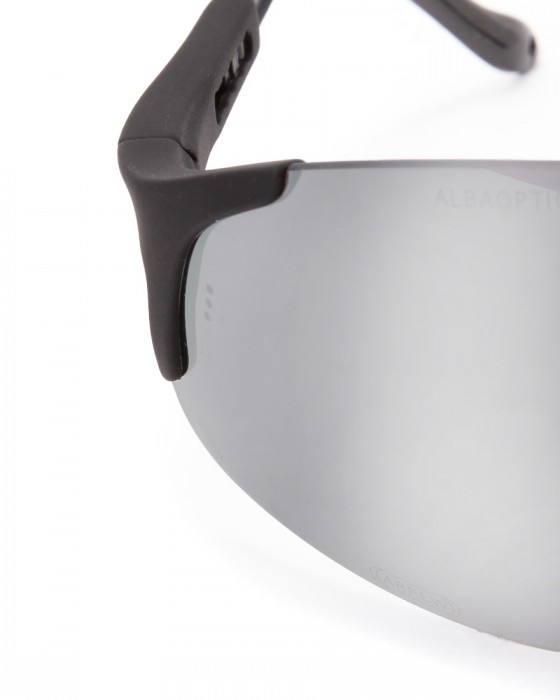 ALBA OPTICSジャンボ シルバーミラーレンズ サングラス【JUMBO VZUM ML ALU】07l