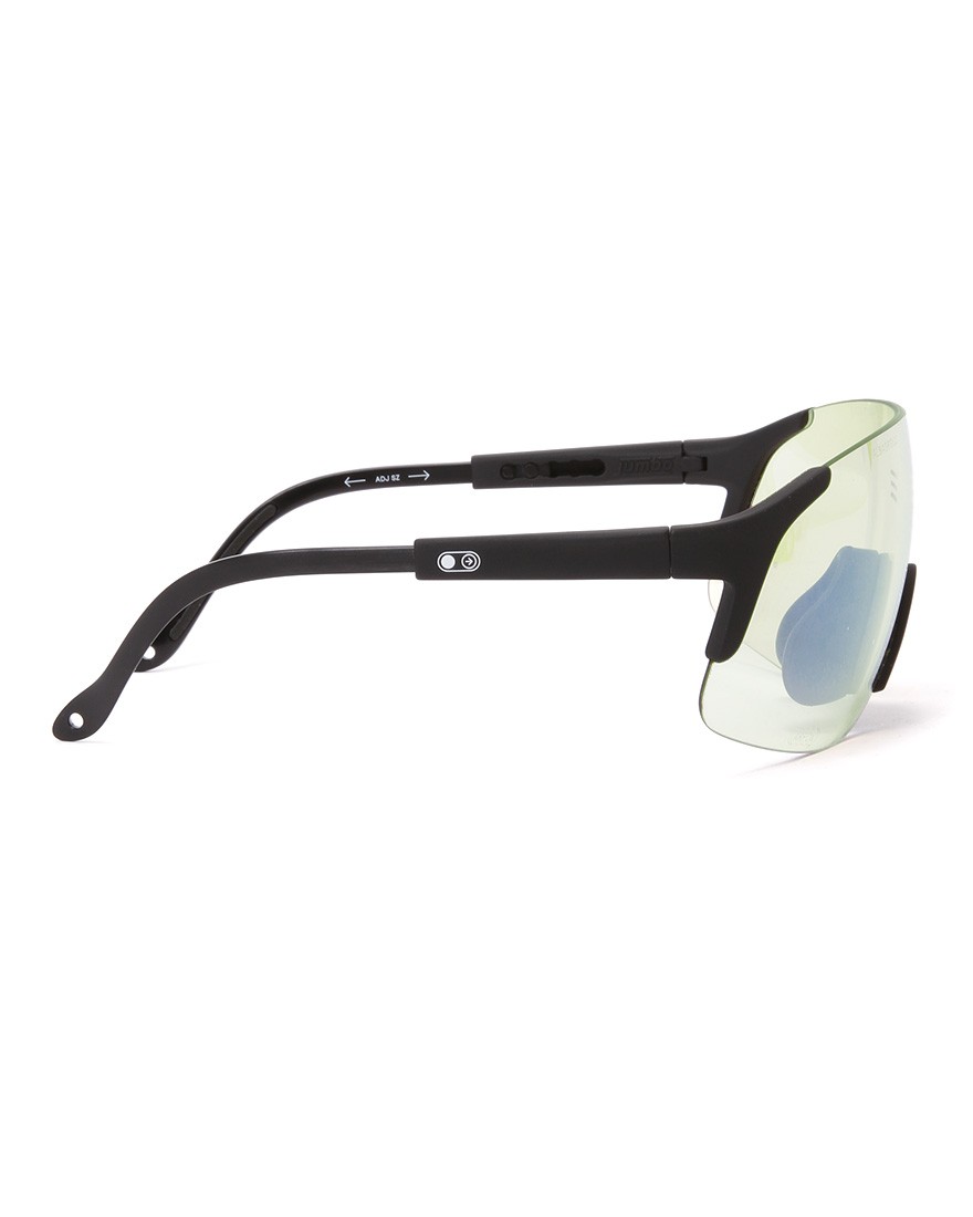 ALBA OPTICSジャンボ 調光グリーンミラーレンズ サングラス【JUMBO F-LENS BTL】02l